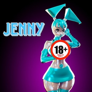 Jenny • Fan Art • Unpainted Resin Figure Kit • Officer Rhu