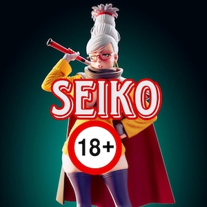 Granny Seiko Figure - Etsy UK