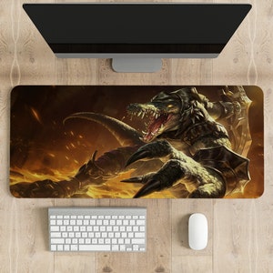 League of Legends Custom Renekton, Different sizes Printing Mouse Pad, Gamer Gifts For Her, Desk Accessories Men Xxl Mousepad Desk