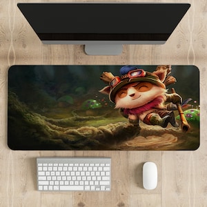 League of Legends Custom Thresh, Different sizes Mouse Pad, Gamer Gifts For Her, Desk Accessories Men, Xxl Mouse pad, Gaming Deskmat.