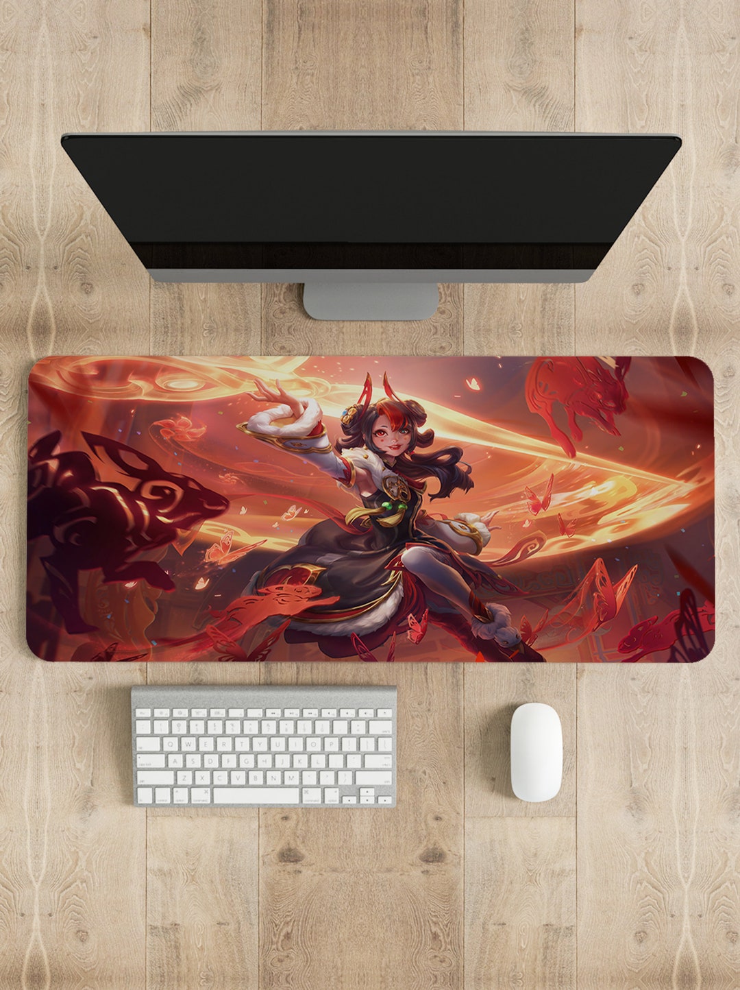 Gwen Myhtmaker Lol Skin Wallpaper Gaming Mouse Pad LOL - Etsy