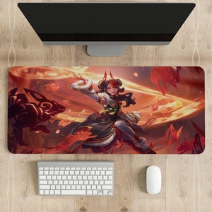 Gwen Myhtmaker LoL Skin Wallpaper, Gaming Mouse Pad, LOL Mousepad, League of Legends, Large Mouse Pad, Custom Mouse Pad, Lol, Desk Mat.
