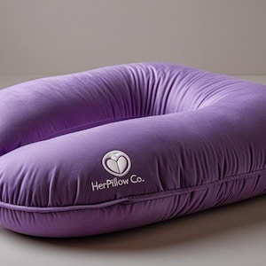 Organic Pregnancy Pillow: Full Body Maternity & Breastfeeding Support