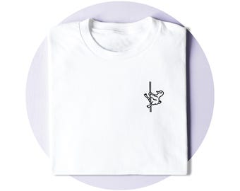 Goose Pole Dancing T-Shirt | Pole Fitness Shirt | Pole  Workout Gift | Minimalist Pole Dancer Polewear | Pole class Outfit