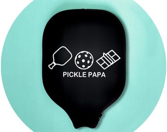 Pickleball Paddle Case - Pickleball paddle cover - Personalized Name or Slogan - Personalised Pickleball Gift - Gift For Pickleball Player.