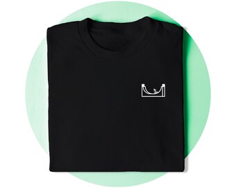 Skateboarding T-Shirt | Add Custom Text | skateboarders Shirt | Skateboarding Gift | Smart Minimalist Casual Unisex Clothing