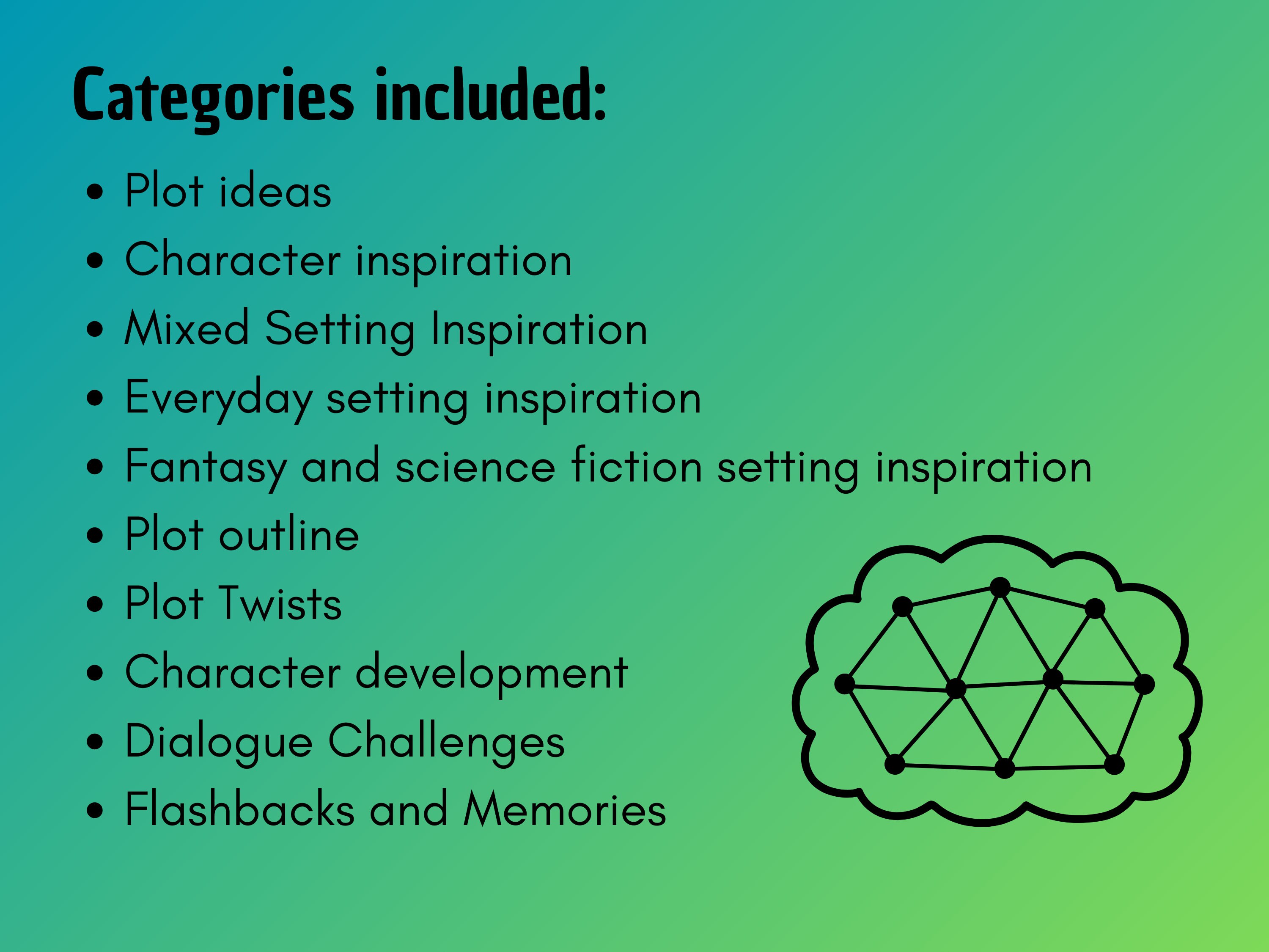 1700 Chatgpt Writing Prompts for Nanowrimo Prompts Instant Download