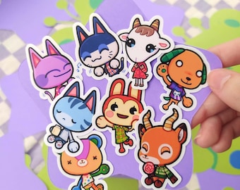 Crossing Villagers and NPC Cute Sticker Part 2