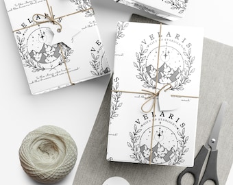 A Court Of Mist and Fury and Roses Wrapping Paper