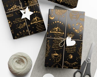 A Court Of Thorns and Roses Wrapping Paper