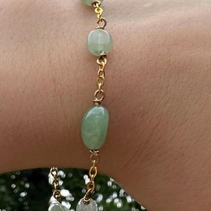 Grünes Aventurin Armband
