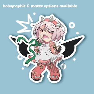 Elphelt Valentine Guilty Gear Strive Vinyl Sticker