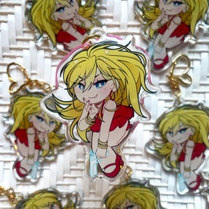 Panty B-Grade Glitter Epoxy Keychain