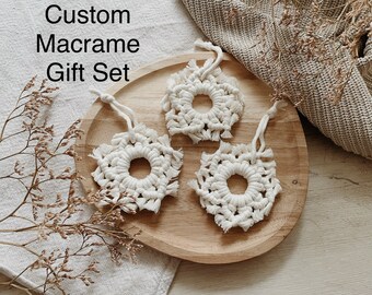 Custom Macrame Gift Set (3 Items)