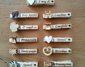 Holzglupperl, Oktoberfest Glupperl, Trachten Glupperl, Wiesn Glupperl, Party Glupperl, für jeden Anlass was dabei. Junggesellenabschied