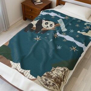 Paper Panda Blanket
