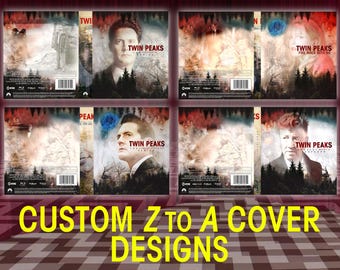 CUSTOM Blu-ray COVER - Twin Peaks: Z to A (blu-ray
