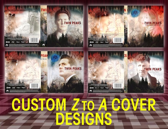 CUSTOM Blu-ray COVER - Twin Peaks: Z to A (blu-ray