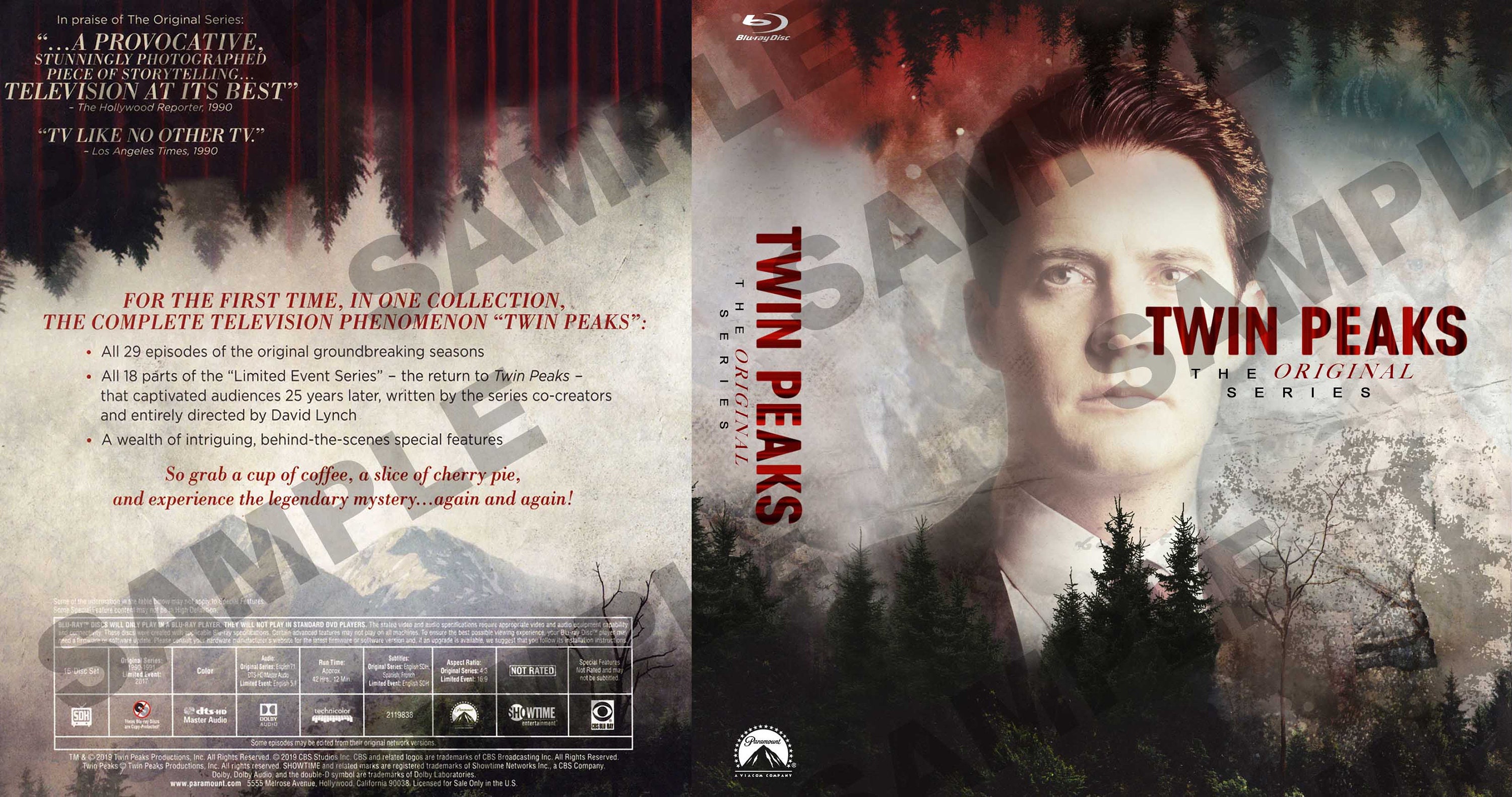 CUSTOM Blu-ray COVER - Twin Peaks (the Complete Series) - Etsy Canada