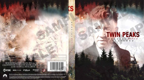 CUSTOM Blu-ray COVER - Twin Peaks: Z to A (blu-ray
