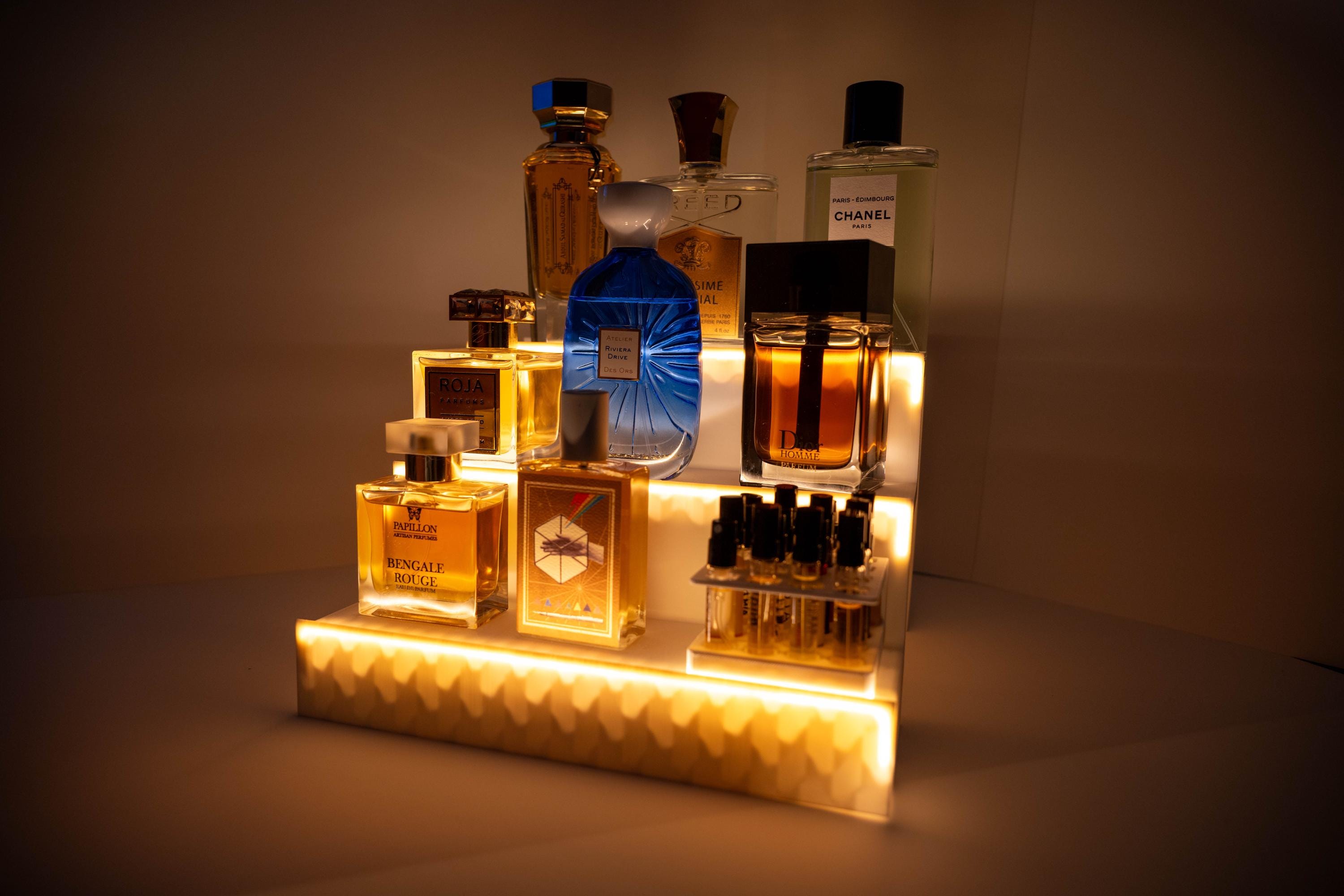 Fragrance Sample Stand & Rack, Set of 2. - Etsy