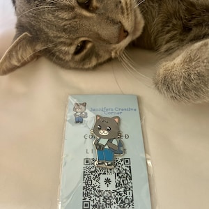 Skimble Katze Pin