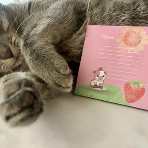 Kayla The Strawberry Cow Sticky Notes
