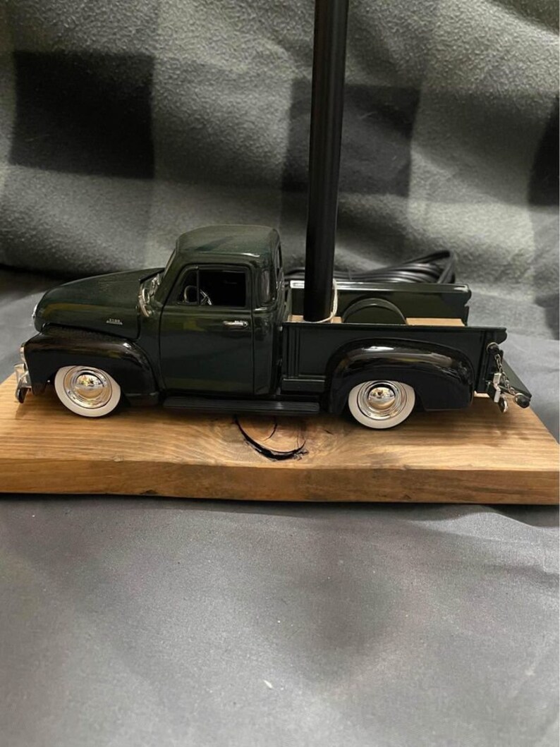 Handmade One of a Kind Vintage Truck Lamp by Skullcotic Lamps Etsy