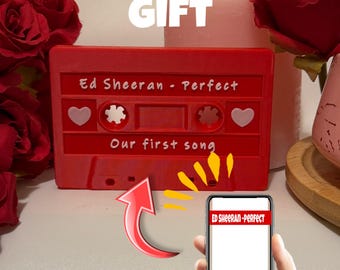 Personalised NFC Mixtape Cassette – Spotify, YouTube Music Gift