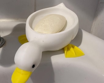 3D Printed Duck Soap Dish | Quirky Bathroom Accessory