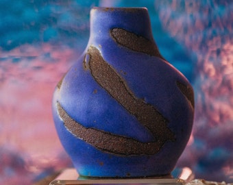 Handmade, one-of-a-kind art deco vase