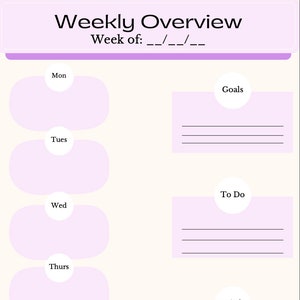 Undated School Planner