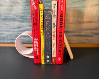 Spring Bookend - 3D Printed Adjustable Bookend