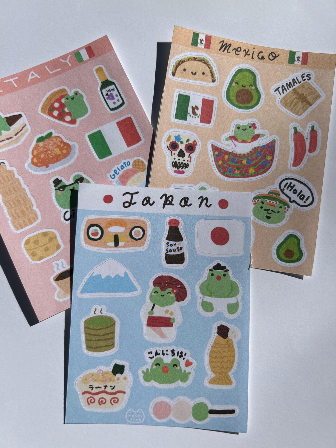 Country Sticker Sheet Series - Etsy