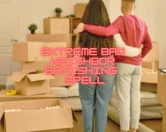 Banish Neighbor Spell - Remove Negativity and Foster Peace | White Magic Home Harmony Ritual | Positive Energy for Tranquil Living