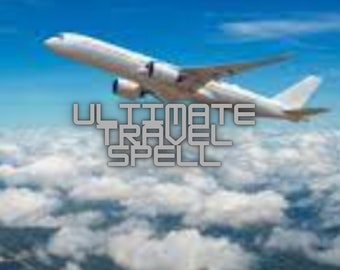 Super Strong TRAVEL SPELL, Open Doors, Travel the World, Safe Travels, See New Places, Travel Far and Wide, Opportunities, First Class