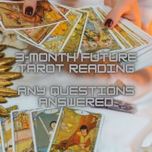 Toekomstige tarotlezing van 3 maanden voor liefde, carrière en meer! - Binnen 24 uur geleverd