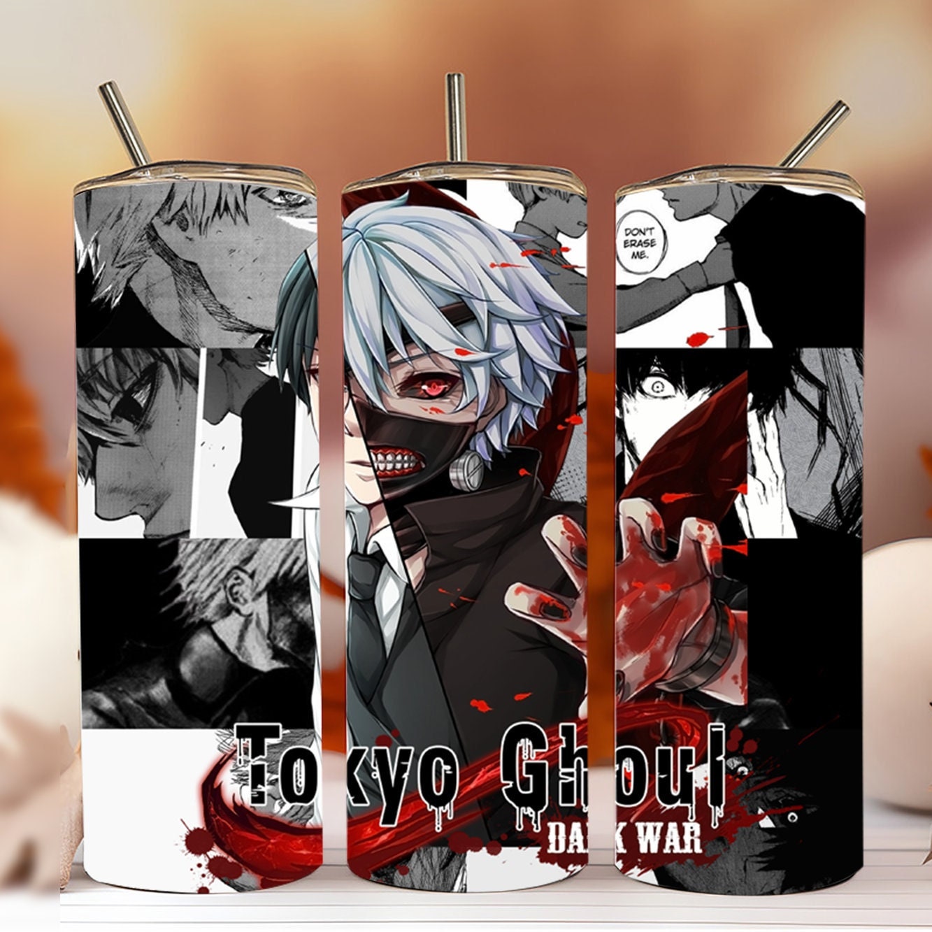 ken kaneki tokyo ghoul' Poster, picture, metal print, paint by INSPIRE  COLLECTION