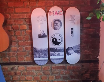 Mac Miller Skateboard Wall Art