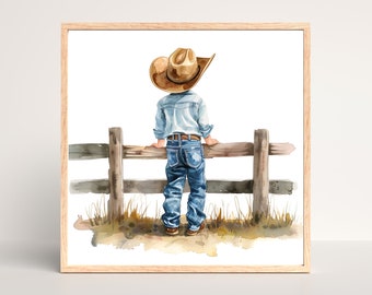 Cowboy nursery decor, Cowboy nursery prints, Boys room wall art, Nursery decor, Digital Download, Western boys decor, Boys Room Gift