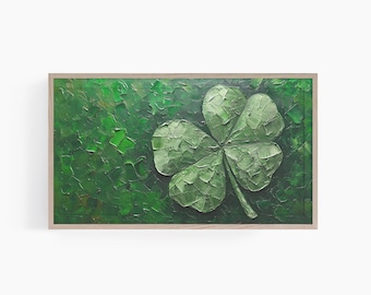 Cornice TV Shamrock, Cornice TV San Patrizio, Cornice TV Samsung, Cornice TV Quadrifoglio, Cornice TV San Patrizio