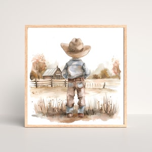 Cowboy nursery decor, Cowboy nursery prints, Boys room wall art, Nursery decor, Digital Download, Western boys decor, Boys room printable