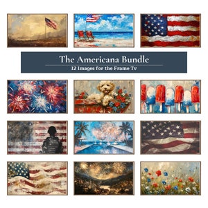Frame Tv Art 4th of July Set, Frame TV Art 4th of July Bundle, Summer Art for Frame TV, Independance Day Tv Bundle, Frame Tv Patriotic Art