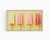 Frame TV Art Best Seller, Popsicle Frame Tv Art, Summer Frame Tv Art, Samsung Frame TV Art, Beachhouse Decor, T683