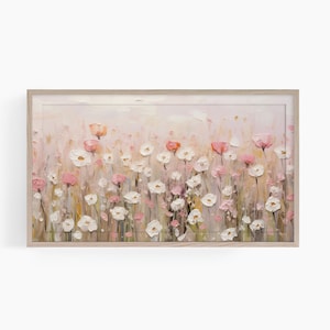 Cadre Photo Mousehouse Rose à Fleurs 23x21 Cm Pour Chambre De Fille (Neuf)