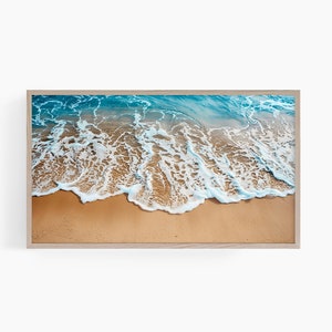Beach Frame Tv Art, Tropical Frame Tv Art, Coastal Frame Tv Art, Vacation Frame Tv Art, AirBnB Frame Tv Art, Neutral Frame Tv Art, T598