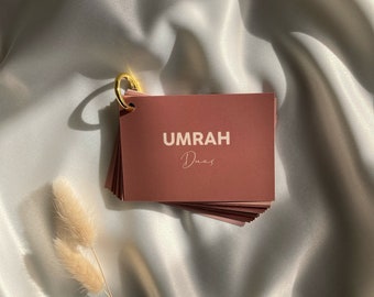 Umrah Duas Imprimible, DESCARGA DIGITAL, Tarjetas Umrah dua, Duas para Umrah, Tarjetas flash Umrah, Tarjetas recordatorias Umrah dua, Imprimible islámico