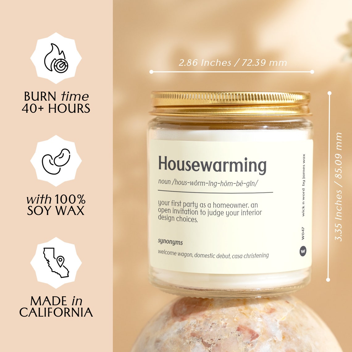 Housewarming Gift Housewarming Definition Candle Gift for New Home