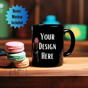 Coffee Mug Mockup, Blank Black Mug, White Mug Mockup, 11oz Coffee Mug Mockup, Canva Mockup Mug, Cozy Mug Mockup, Mug Mockup Bundle