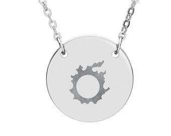 FFXIV Job Logo Engraved Necklace, Jewelry, Final Fantasy 14 Gamer Gift